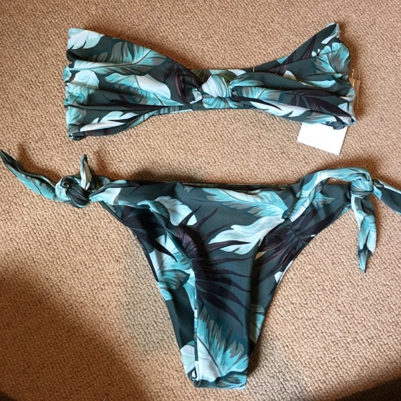 Mikoh tropical bikini set - Picture 1 of 3